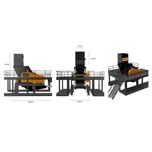 废料破碎机、粉碎机 / 初级 - HM500 - SELTEK SRL - 用于金属 / 铝 / 铁