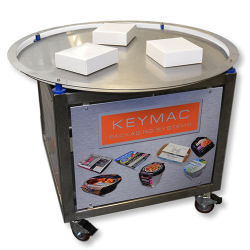 电动回转工作台 - KRT - Keymac Packaging Systems - 立式 / 包装流水线 / 紧凑型