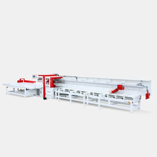 横向切割锯机 - UKS 850 AUTOMAT - Störi Mantel - 圆形 / 木工 / 自动