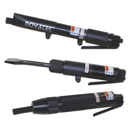 气动除锈机 - 12NS100 - Novatek Corporation - 直线型 / 针式 / 凿