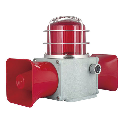 带LED信号灯报警器 - HDSLD-135 - MA Safety Signal Co.,Ltd. - IP66 / IP56