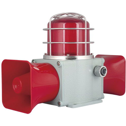 带LED信号灯警报器 - HDSLD-135 series - MA Safety Signal Co.,Ltd. - 电子 / 重型应用 / IP66