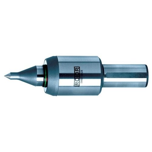 旋转式顶尖 - Type DA-L - ROTOR TOOL - 圆柱柄 / 带可视彩条压力指示器