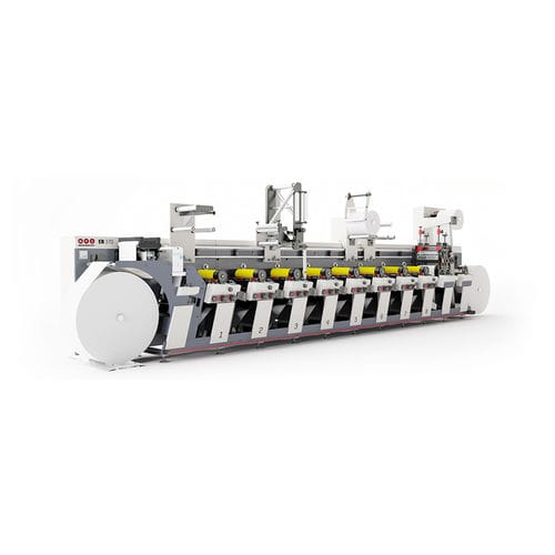 在线柔性版印刷机 - EB - MPS Systems - 8色 / 标签