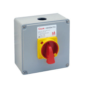 铝壳断路开关 - F-400 Aluminium enclosure 15-250A - GAVE ELECTRO - 耐火 / 工业