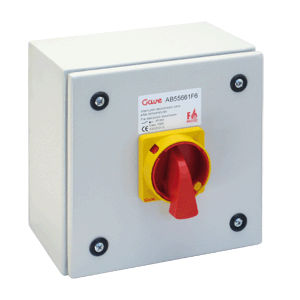 耐火断路开关 - F-600 Steel enclosure 25-250A - GAVE ELECTRO - 工业