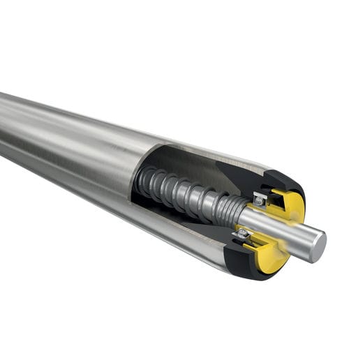 自由输送滚筒 - 1700 series - Interroll/特诺 - 皮带驱动 / PVC / 铝