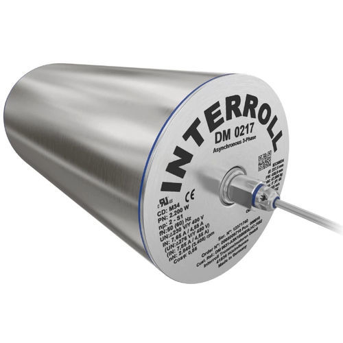 异步电动滚筒 - DM 0217 - Interroll/特诺 - 三相 / 皮带驱动 / 用于输送机