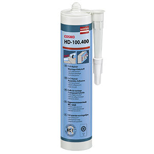 聚合物胶 - COSMO HD-100.400 - Weiss Chemie - 用于玻璃 / 单组分 / 工业