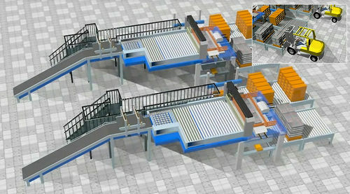 高床码垛机 - Shin Heung Machine Company (SMC) - 袋子 / 用于货物箱