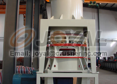 石材粉碎机 - ZYM80 - Shanghai Joyal Machinery Co., Ltd. - 圆柱 / 卧式
