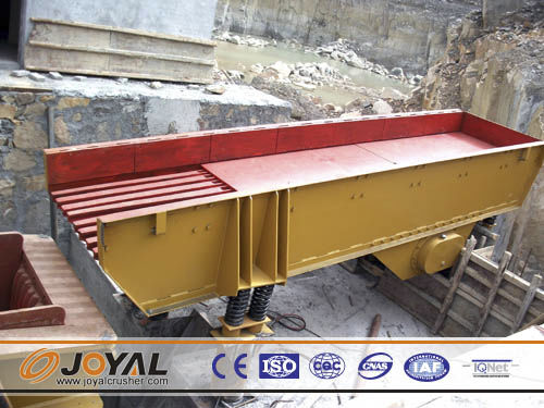 矿场筛机 - GZD-1300×4900 - Shanghai Joyal Machinery Co., Ltd. - 给料振动 / 用于散料