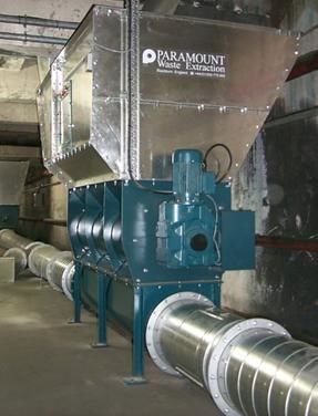 气动运输旋转闸门 - Rotofeeder - Paramount Waste Extraction Limited - 集尘器用 / 用于散装材料 / 废料