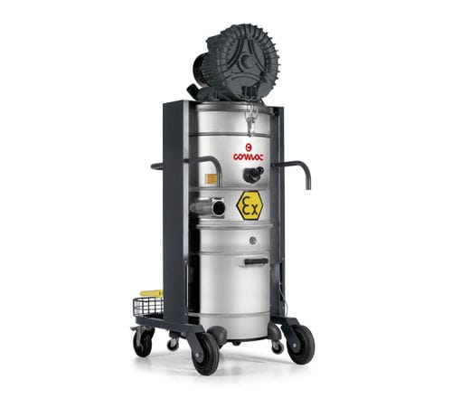 工业吸尘器 - CA Atex - Comac spa - 用于危险粉尘 / 电动 / 不锈钢