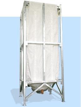 Trevira CS®筒仓 - HH, MM, SS, UU, VV Series - Eurofim - 弹性 / 带排气机 / 底部振动