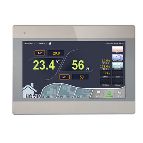 电容触摸屏式HMI - AVDP-V7 - Seungil Electronics - 面板式 / 800 x 480 / VIA