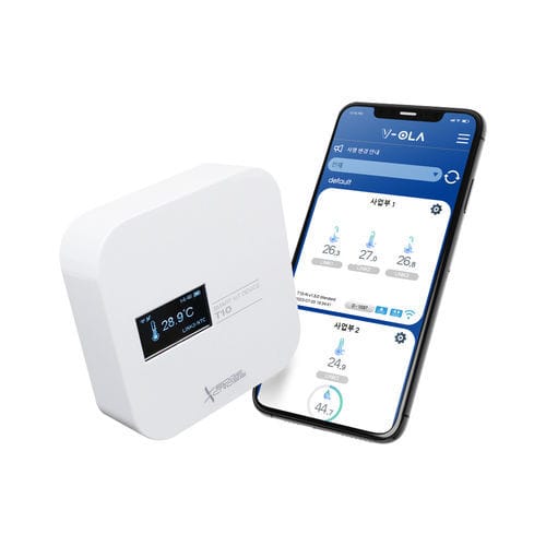 温度监控系统 - T10-R - Seungil Electronics - 用于仪表 / 用于服务器机房 / 便携式