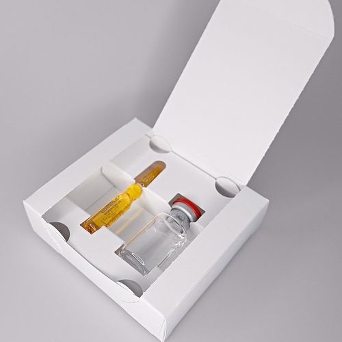 药品包装盒子 - Körber Pharma - 硬纸板 / 注射器 / 注射器
