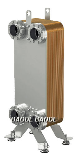 钎焊板热交换器 - BL series - Baode heat exchanger co.,ltd - 液体/液体