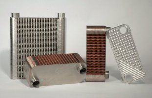 钎焊板热交换器 - Baode heat exchanger co.,ltd - 液体/液体 / 铜