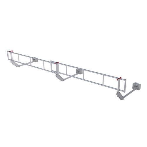 临时护栏 - ABS Mobile Guard – flat - SafetyConcept s.a. - 重型底座 / 铝制 / 平屋顶