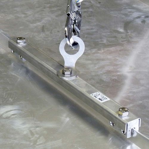 不锈钢防坠落锚定装置 - ABS-Lock Falz V - SafetyConcept s.a. - 铝制 / 用于屋顶