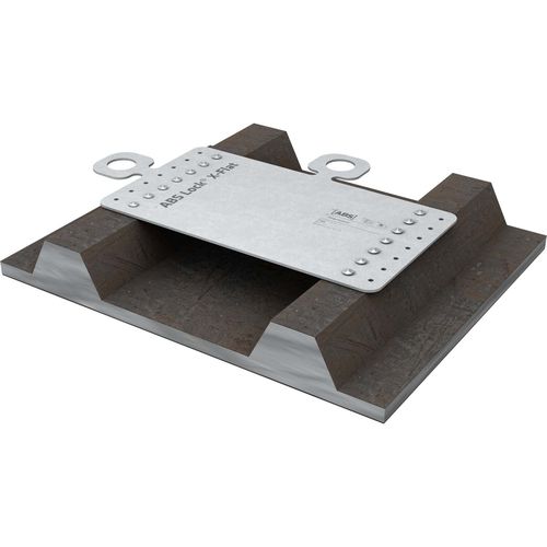 不锈钢防坠落锚定装置 - ABS-Lock X-FLAT - SafetyConcept s.a. - 用于钢材 / 用于屋顶
