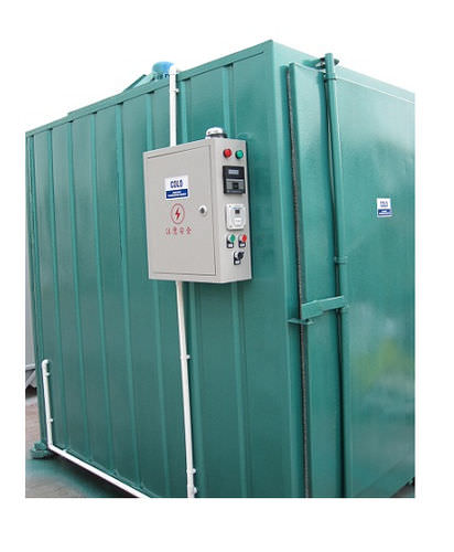 推车炉 - Hangzhou color powder coating equipment ltd - 熟化 / 电动 / 粉末喷涂