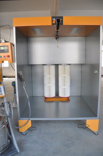 滤筒除尘器粉化间 - COLO-S-1517 - Hangzhou color powder coating equipment ltd - 手动