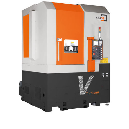 CNC数控车床 - V-Turn series - KAAST Machine Tools Inc. - 立式 / 双轴 / A2-8