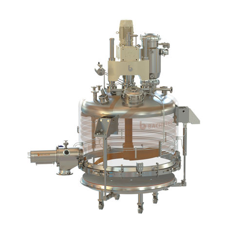 Nutsche烘干机过滤器 - FNB-S - BACHILLER Mixing & Drying Technology - 液体 / 用于固体 / 金属丝网