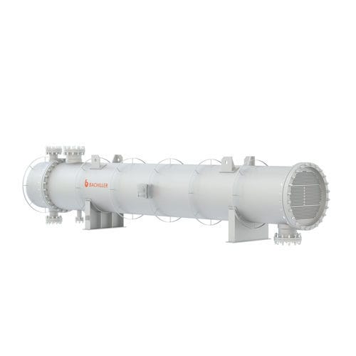 管壳式热交换器 - BACHILLER Mixing & Drying Technology - 液体/液体 / 不锈钢 / 钛