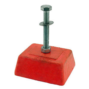 机器脚座 - Advanced Antivibration Components - 氯丁橡胶 / 铸铁 / 水平