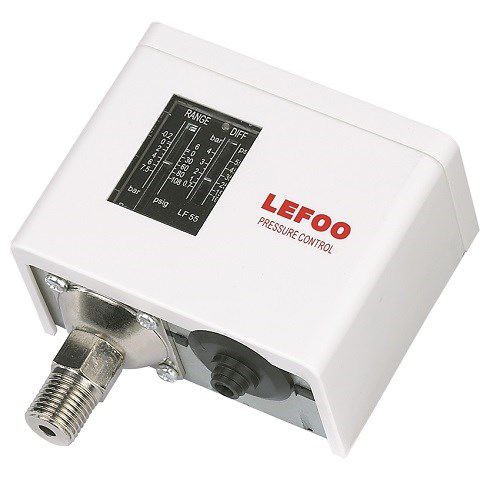 差动压力开关 - LF55 series - ZHEJIANG LEFOO CONTROLS CO., LTD - 用于油 / 用于水 / 用于空气