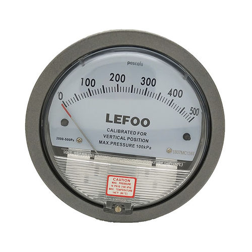 差动压力计 - LFB - ZHEJIANG LEFOO CONTROLS CO., LTD - 直接读取式 / 用于空气 / OEM