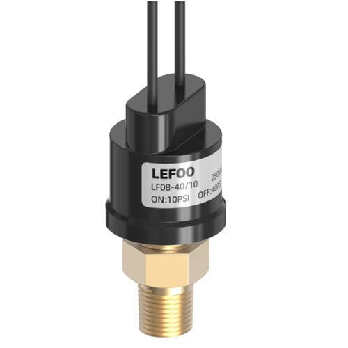 机械压力开关 - LF08 - ZHEJIANG LEFOO CONTROLS CO., LTD - NO / NF / 碳氢化合物