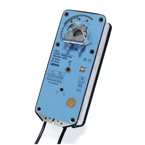 电动风门致动器 - LFZ-T series - ZHEJIANG LEFOO CONTROLS CO., LTD - 手动 / 旋转 / 部分回转式