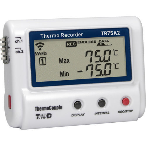 温度数据记录器 - TR75A2 - T&D Corporation - USB / 蓝牙 / WiFi