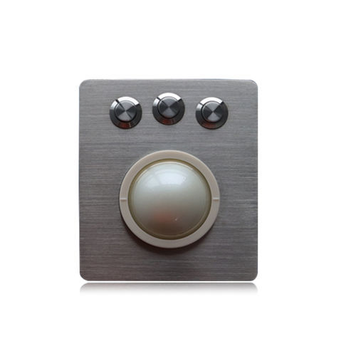 激光轨迹球 - K-TEK-B100-50-LTB - Key Technology China Limited - 面板式 / 2 inch (50 mm) / USB