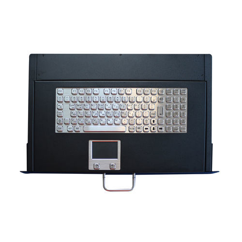 机架式抽屉键盘 - K-TEK-A320KP-FN-A83TP - Key Technology China Limited - FN键 / 鼠标双键 / 99 键式