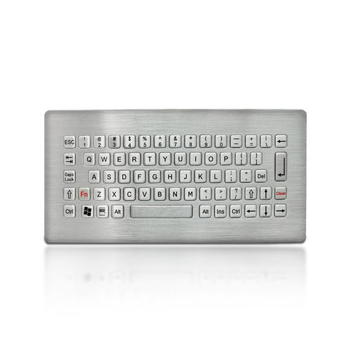 面板式键盘 - K-TEK-B228-UT-DWP - Key Technology China Limited - 68键 / 用于公共信息亭和网络终端 / 工业用途
