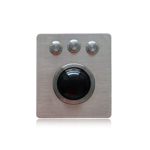 机械轨迹球 - K-TEK-B100-50-MTB-ML-AVB - Key Technology China Limited - 面板式 / 2 inch (50 mm) / USB