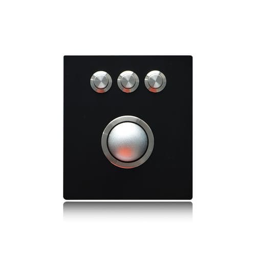 光学轨迹球 - K-TEK-B107-38-OTB-BT-DWP - Key Technology China Limited - 面板式 / 38 mm / USB