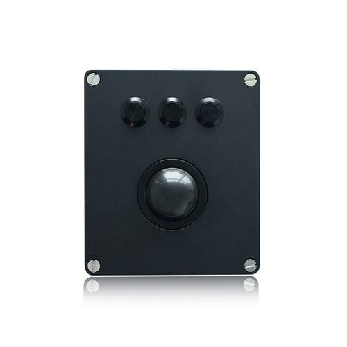 机械轨迹球 - K-TEK-M110-38-MTB-AVB-NV-151B - Key Technology China Limited - 面板式 / 38 mm / USB
