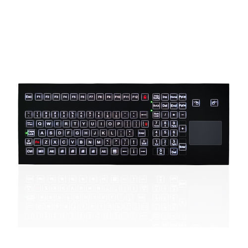 面板式键盘 - K-TEK-D410TP-KP-FN-BL-SW - Key Technology China Limited - 微动开关 / 隔膜 / FN键
