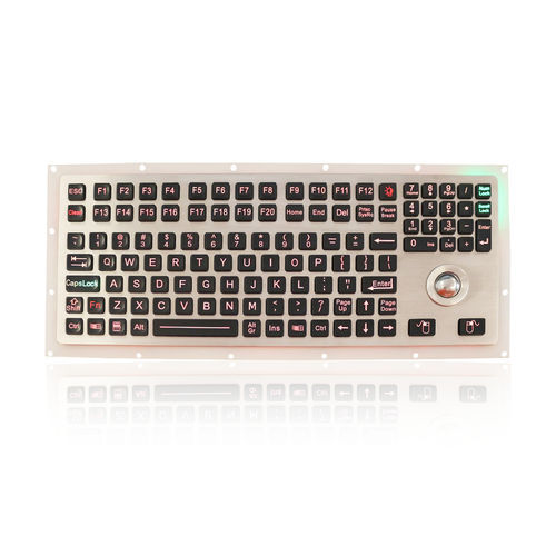 面板式键盘 - K-TEK-M360-25-OTB-KP-FN-BL-DWP - Key Technology China Limited - FN键 / 鼠标双键 / 116键