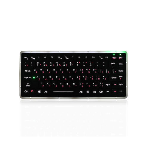 面板式键盘 - K-TEK-M270-FN-AC-BL-DWP - Key Technology China Limited - FN键 / 86 键式 / 工业