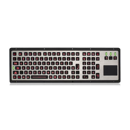 面板式键盘 - K-TEK-M460TP-KP-FN-BL - Key Technology China Limited - FN键 / 鼠标三键 / 106 键式