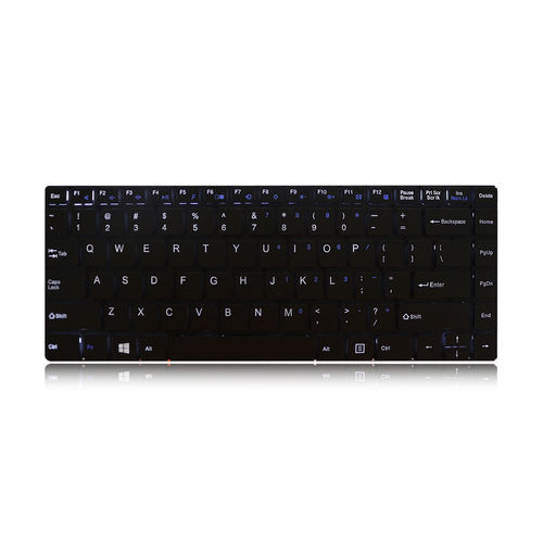 剪刀式开关键盘 - K-TEK-V291-FN-BL-SC - Key Technology China Limited - 面板式 / FN键 / 86 键式
