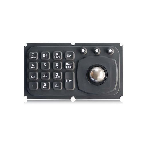 轨迹球数字键盘 - K-TEK-M130-25-OTB-KP-OEM - Key Technology China Limited - 15键 / 面板式 / 硅类橡胶